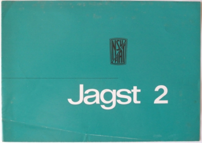 NSU/Fiat Jagst 2 Brochure 8 sides 1964